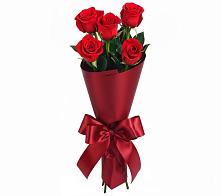 Букет 5 Красных роз Эдлесс Лав в Чистеньком