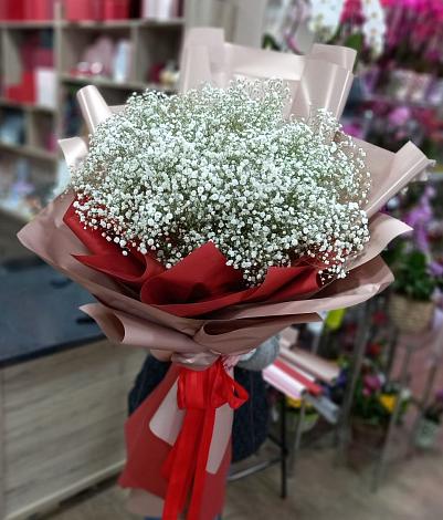 Букет цветов из: Гипсофила в Чистеньком