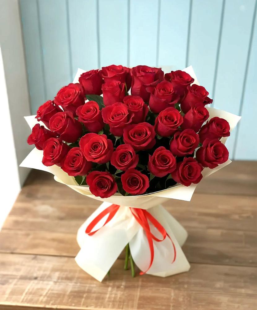 Букет 29 Красных роз в Чистеньком