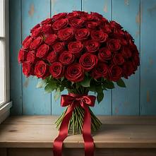 Букет Красные розы Блэк Меджик в Чистеньком