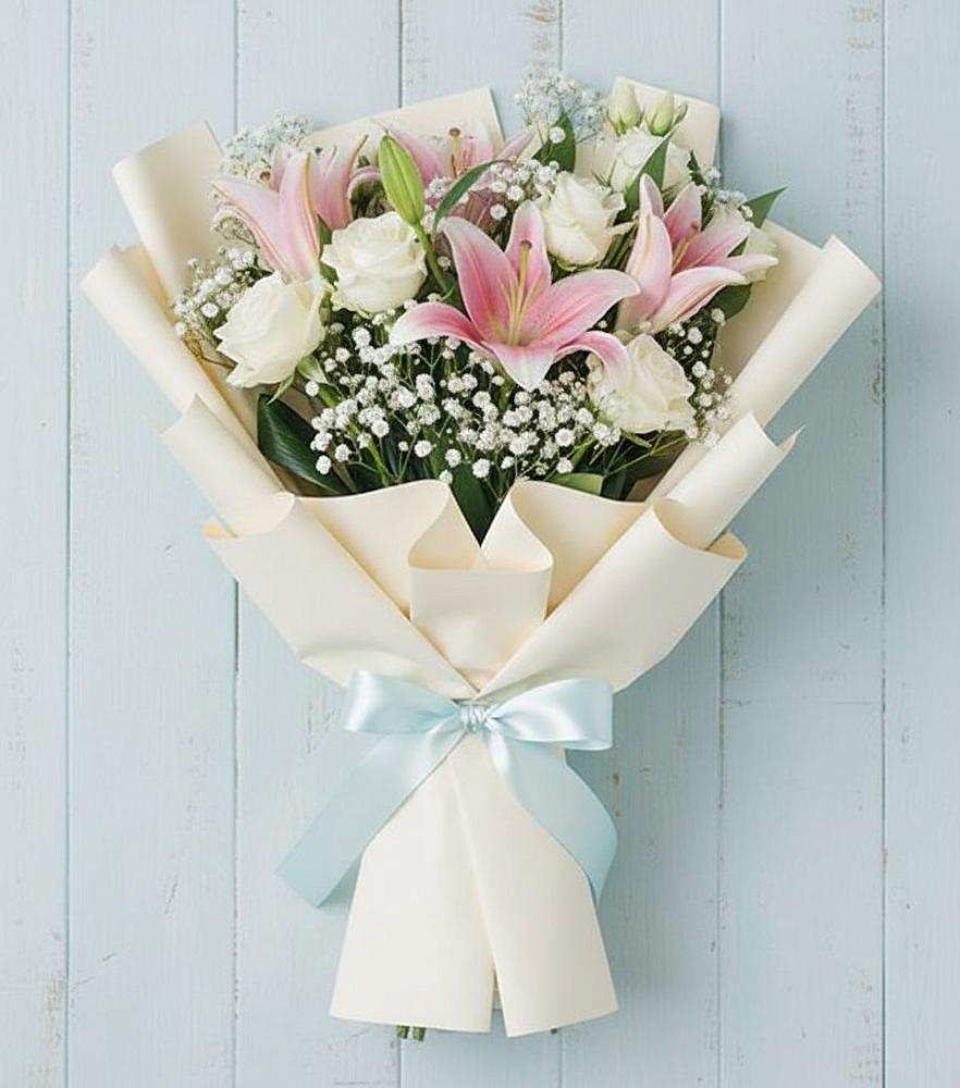 Букет цветов из: Лилии в Чистеньком