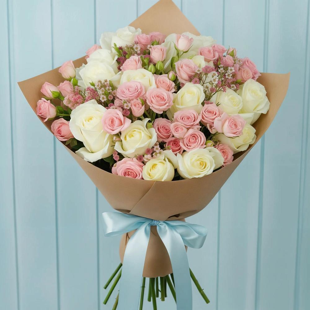 Букет цветов из: Розы в Чистеньком