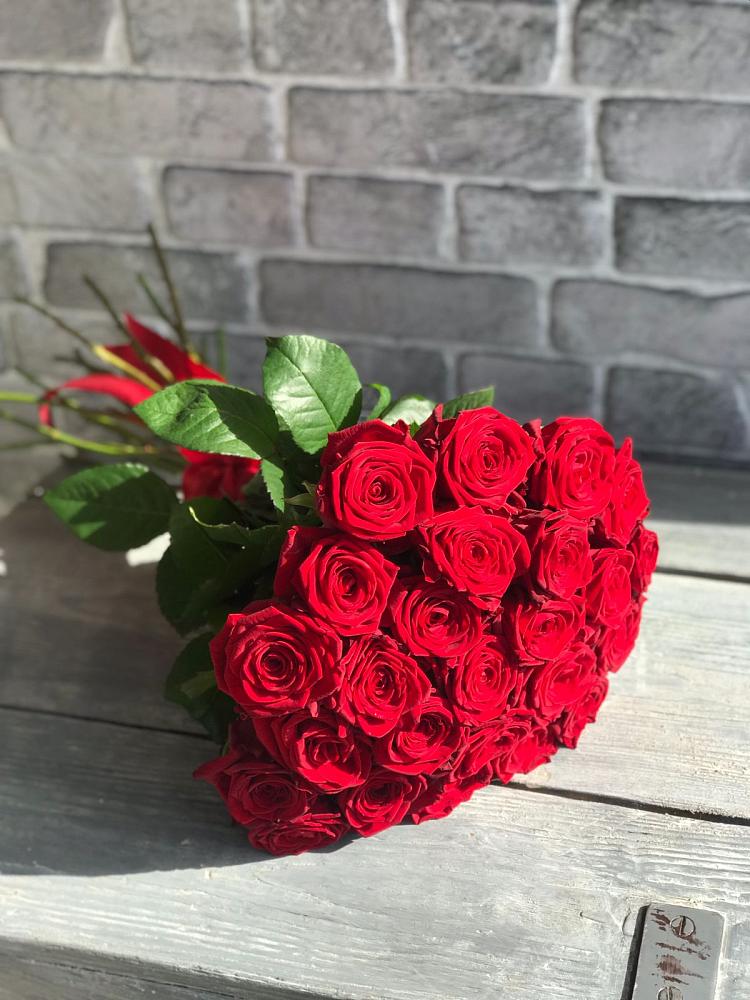 Букет Красные розы Фридом в Чистеньком