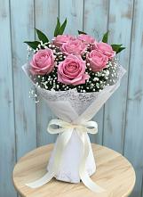 Букет цветов из:  Розы #REPLACE_PRED# Чистеньком