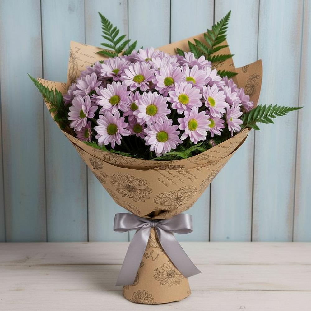 Букет цветов из: Хризантемы в Чистеньком