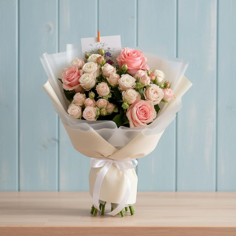 Букет цветов из: Розы в Чистеньком