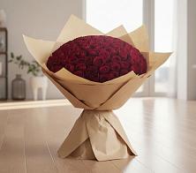 Букет 101 Красная роза в Чистеньком