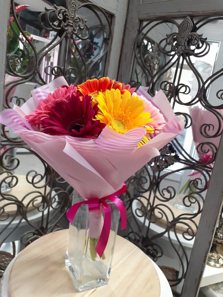 Букет цветов из: Герберы в Чистеньком