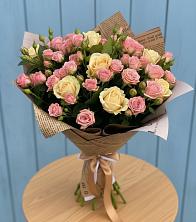Букет цветов из:  Розы в Чистеньком