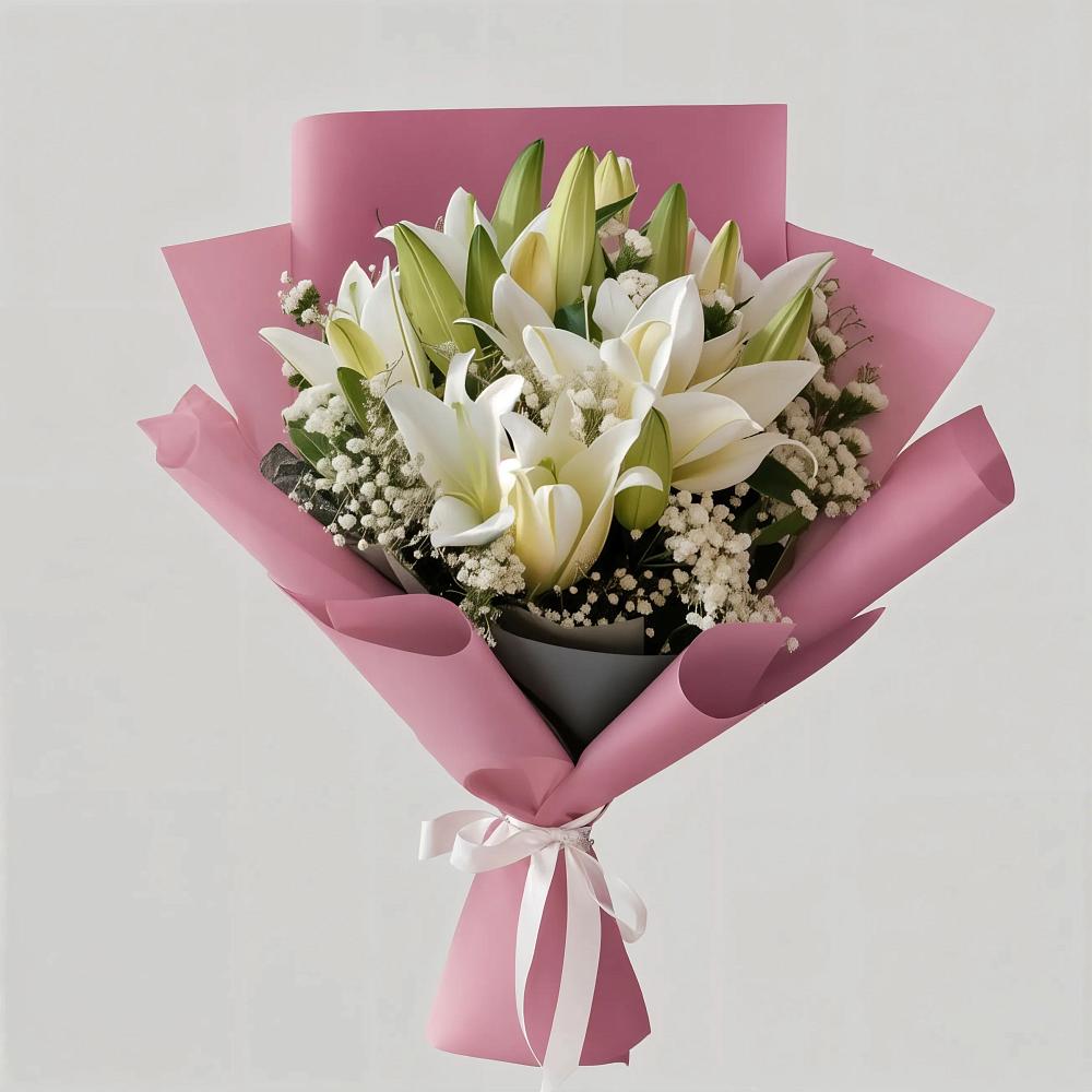 Букет цветов из: Лилии в Чистеньком
