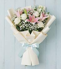 Букет цветов из:  Лилии в Чистеньком